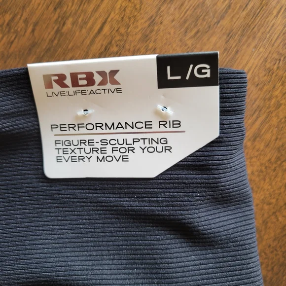 RBX performance Rib black leggings - Picture 3 of 8